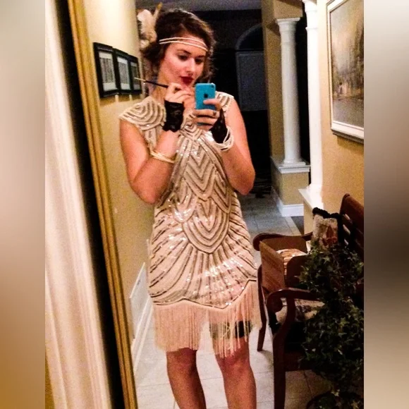 Flapper Costume set - Picture 1 of 8